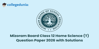 Mizoram Board 2026 Class 12 Home Science Question Paper with Solutions